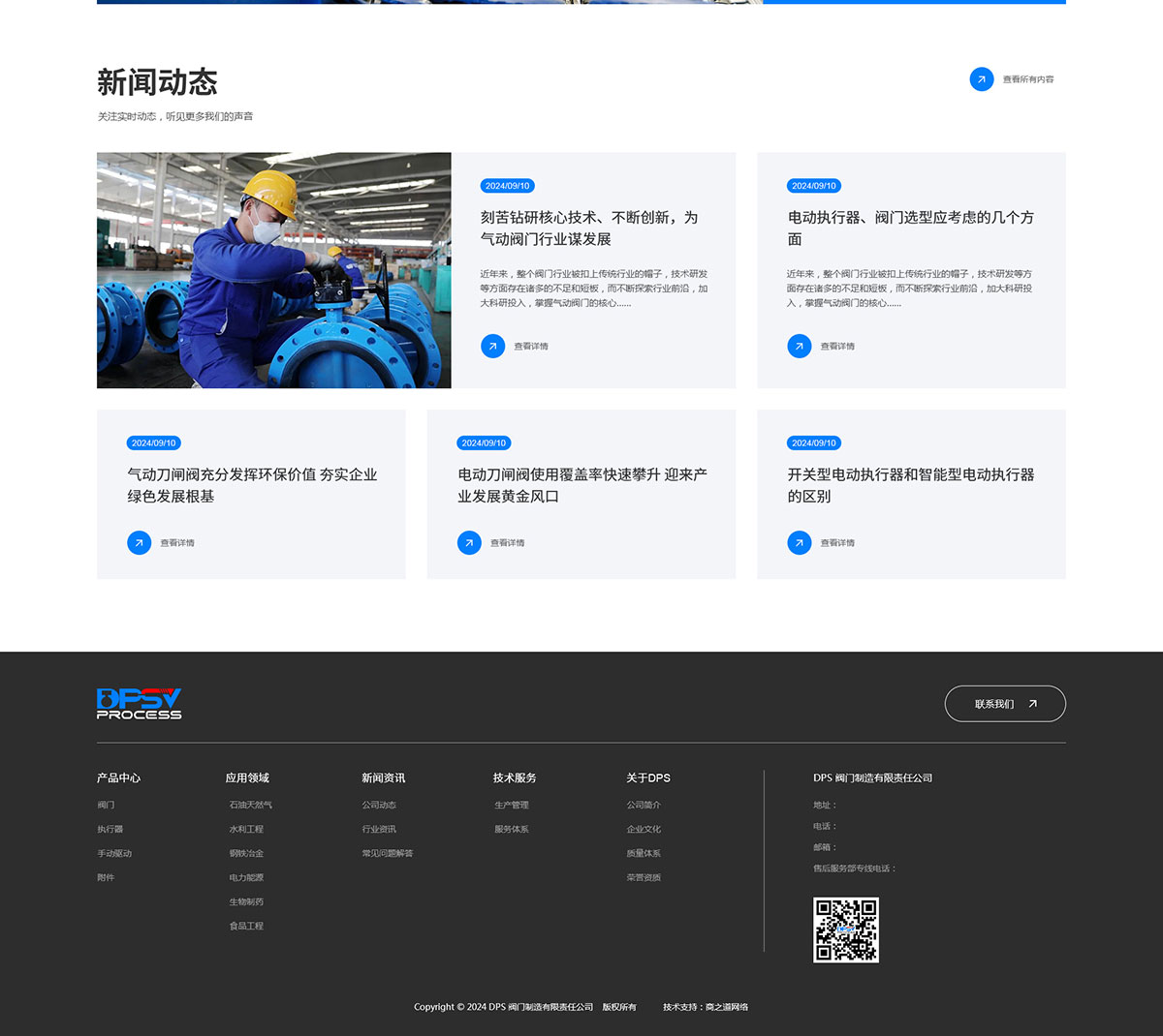 迪普斯科技网站建设案例